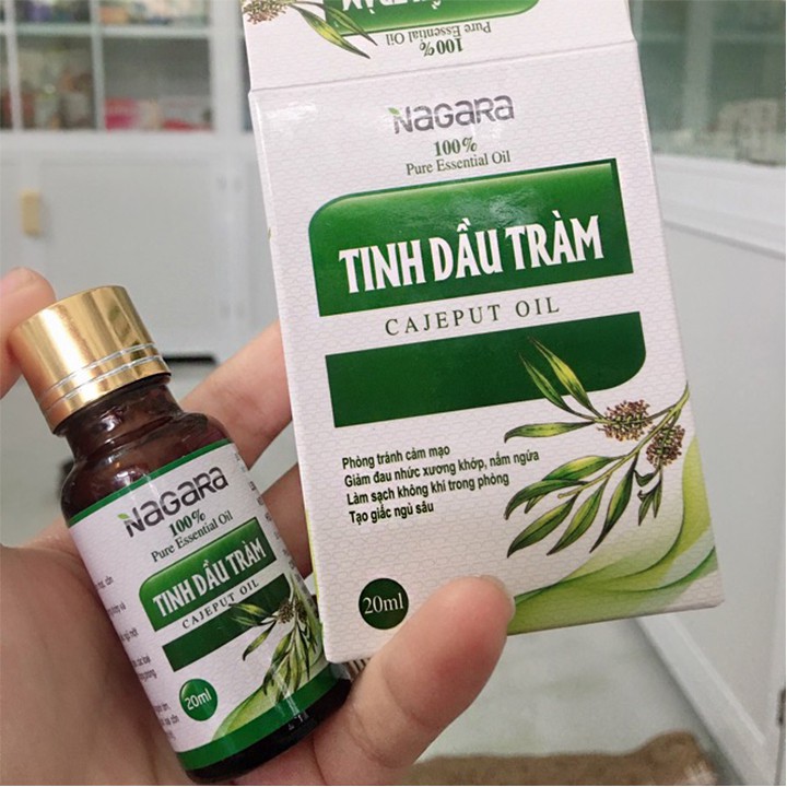 Tinh Dầu Tràm Nagara  - Giúp Phòng Cảm Mạo Và Đau Nhức - Victory Pharmacy