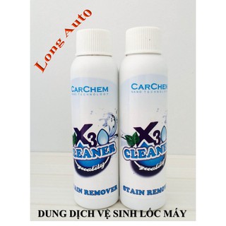 Bộ 2 chai dung dịch tẩy rửa lốc máy X30 England 120ml