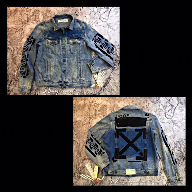 Áo khoác jeans Off-White 1:1
