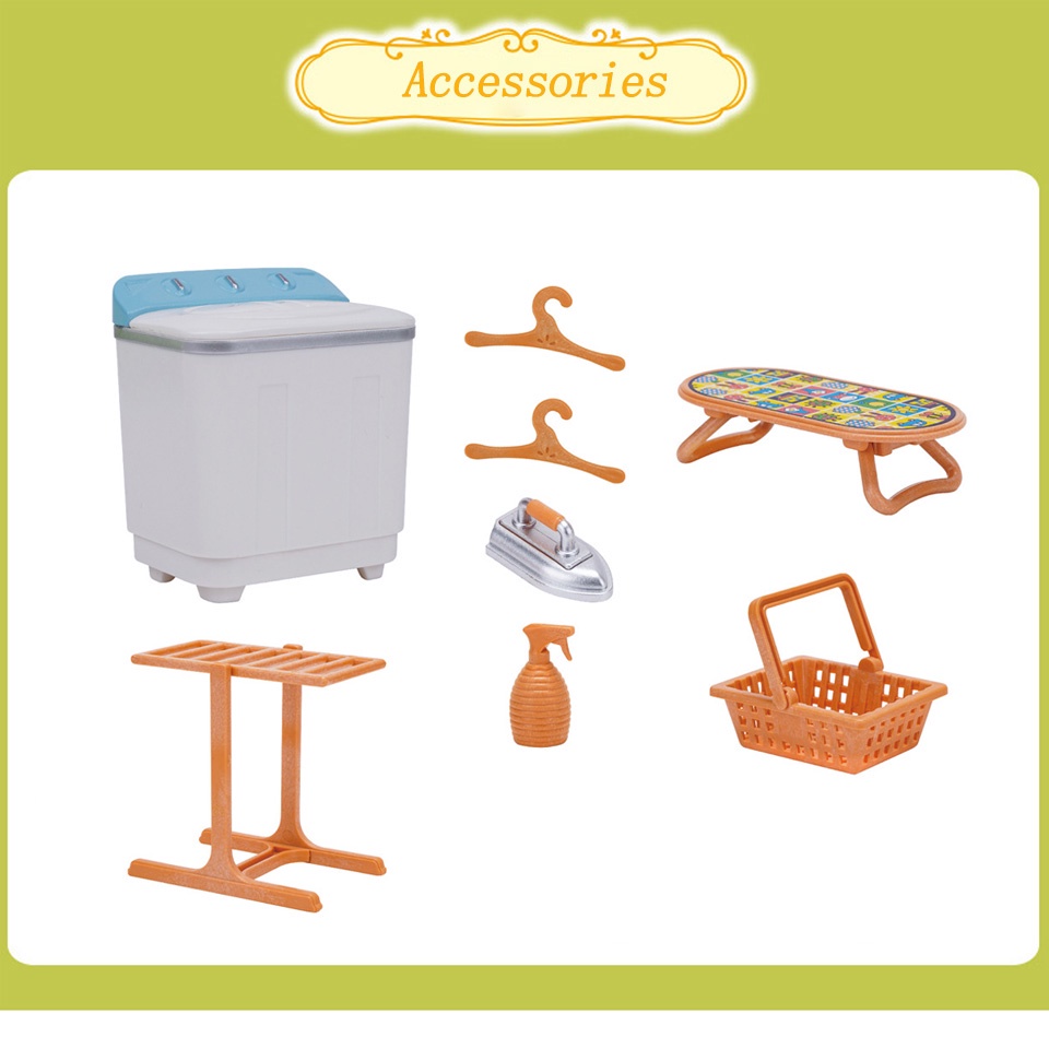 Đồ Chơi Mô Hình Ngôi Nhà Búp Bê Thu Nhỏ Xinh Xắn 2022 1/12