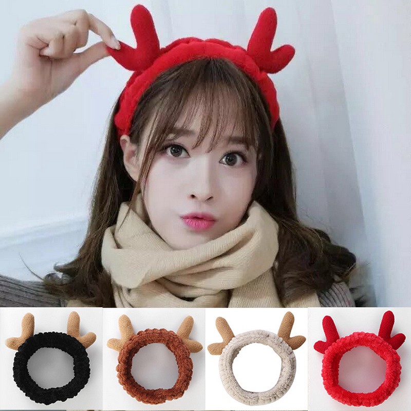 Băng Đô Cài Tóc Hình Sừng Tuần Lộc