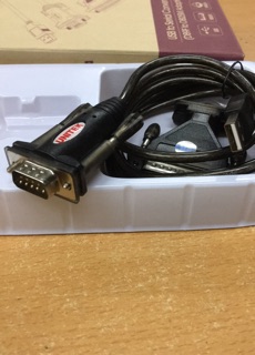 Cáp chuyển đổi USB sang RS232 (nối tiếp / DB9F sang DB25M)