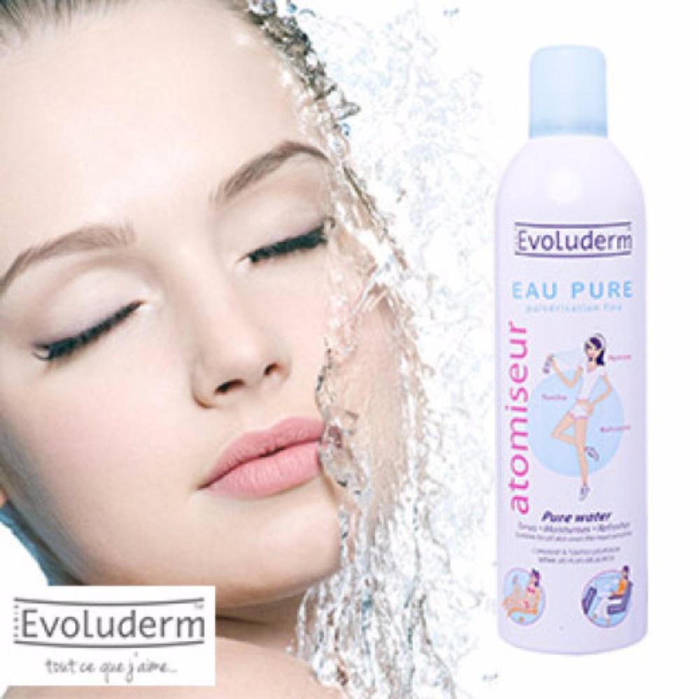 Xịt khoáng cấp ẩm Evoluderm Atomiseur Eau Pure | BigBuy360 - bigbuy360.vn