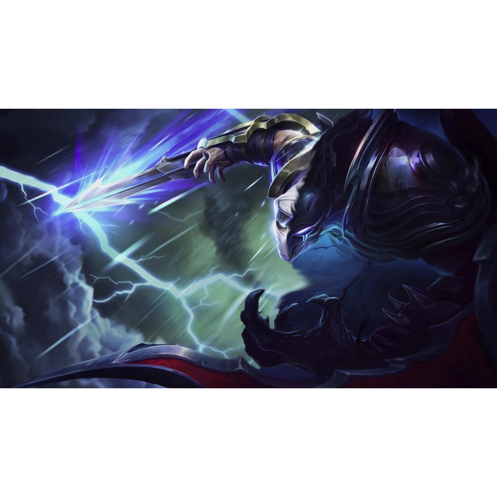Poster A3, A4, A5 dán tường League of Legends, decal trang trí có keo NOCTURNE - Mẫu 1, nhận in theo yêu cầu