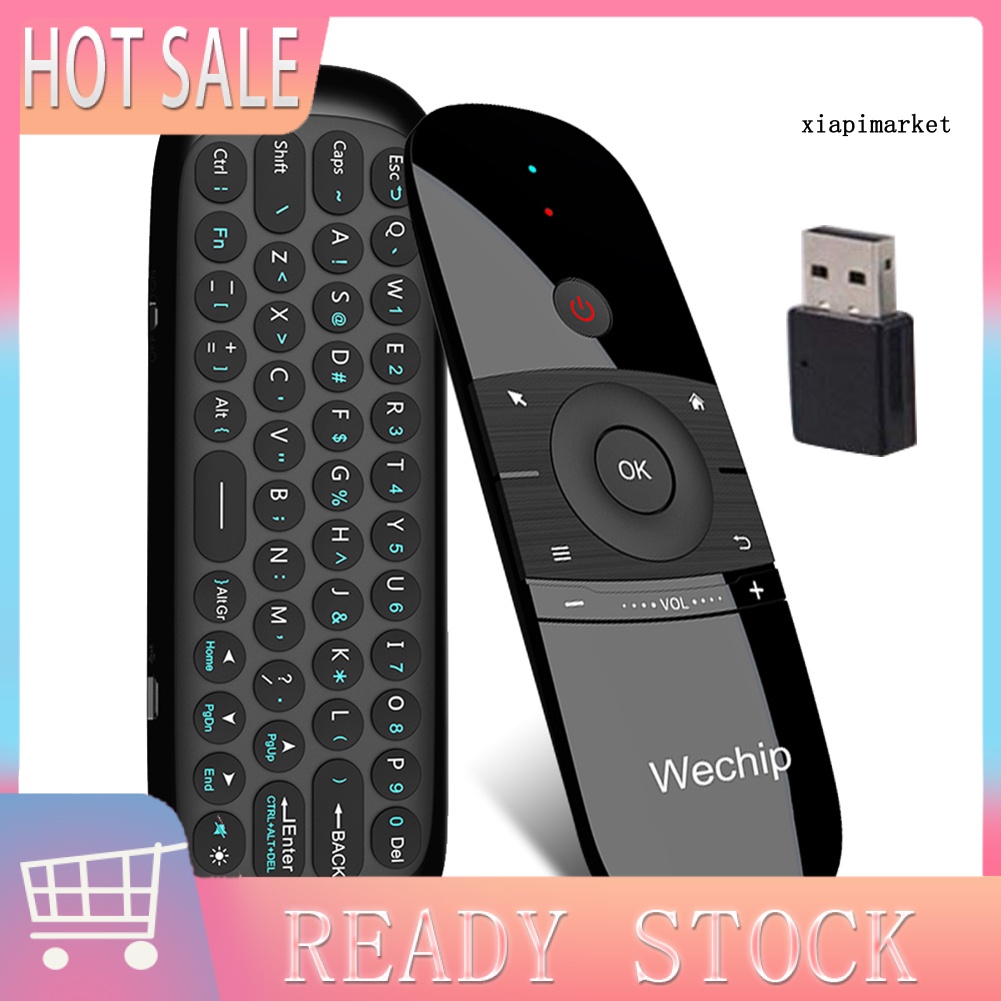 LOP_W1 2.4G Wireless Keyboard Air Mouse Smart Remote Control for Android TV Box PC