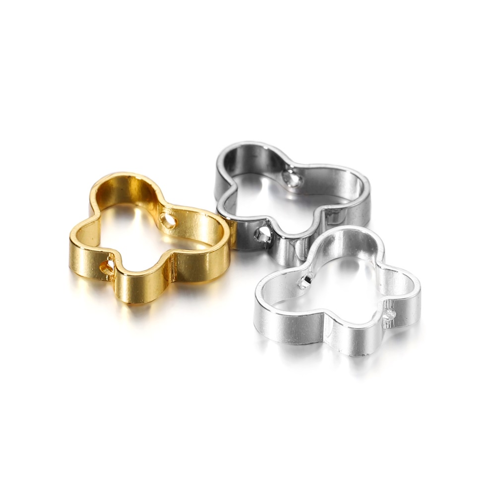 Bộ 10 khung đính hạt tròn St.kunkka làm trang sức