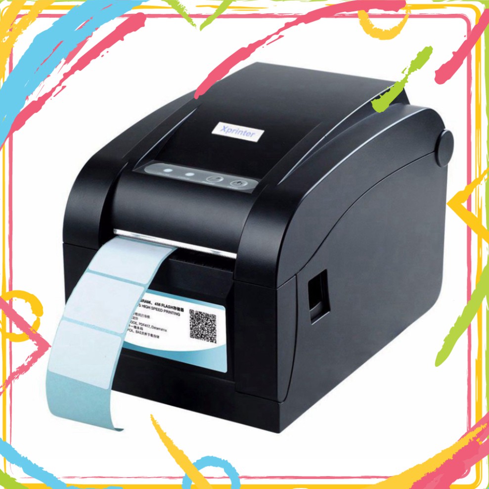 Máy In Tem Trà Sữa - In Mã Vạch Xprinter 350B | BigBuy360 - bigbuy360.vn