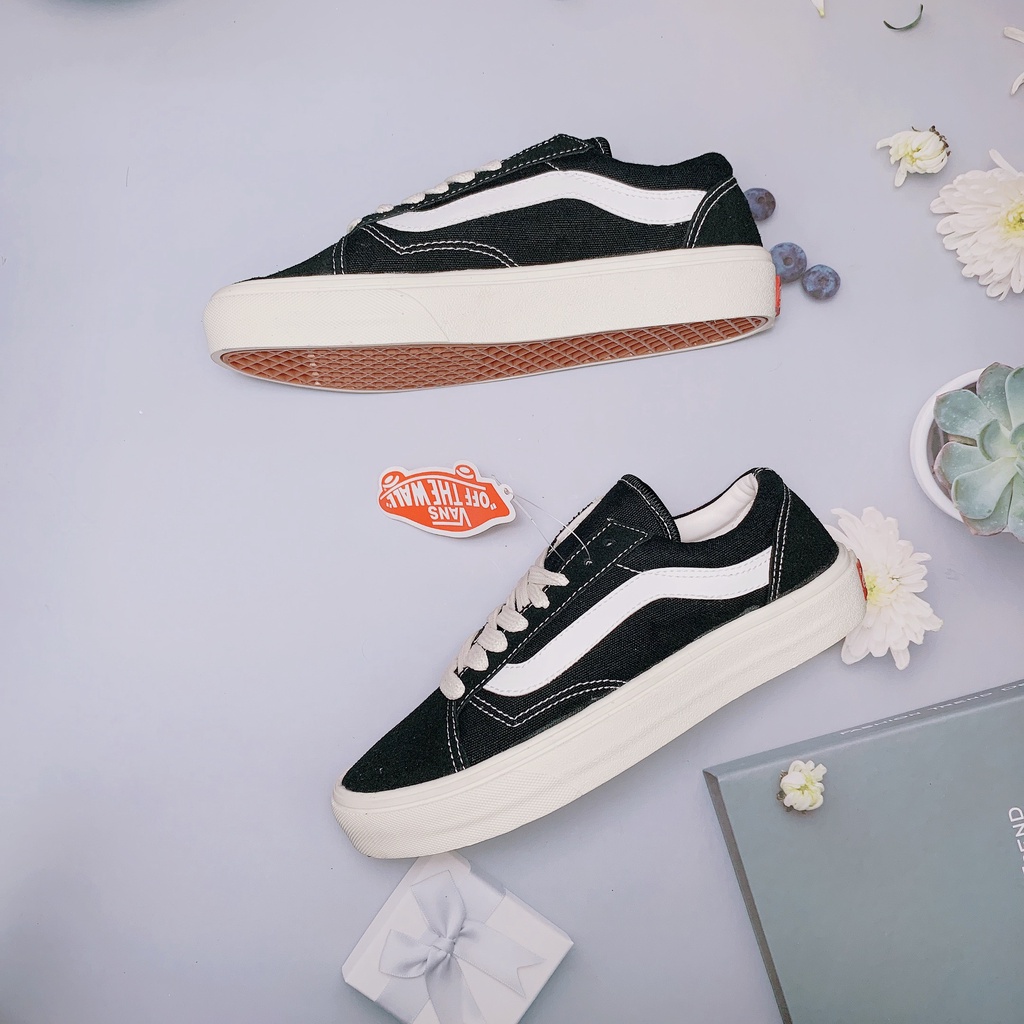 🔥Giày thể thao sneaker🔥van vault , Old Skool low đen mũi nỉ cao cấp full book | BigBuy360 - bigbuy360.vn