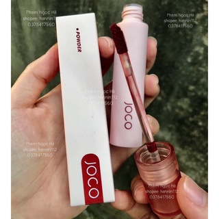 Son kem lì joco màu nâu đất mềm mịn dưỡng ẩm lâu trôi hàng nội địa trung