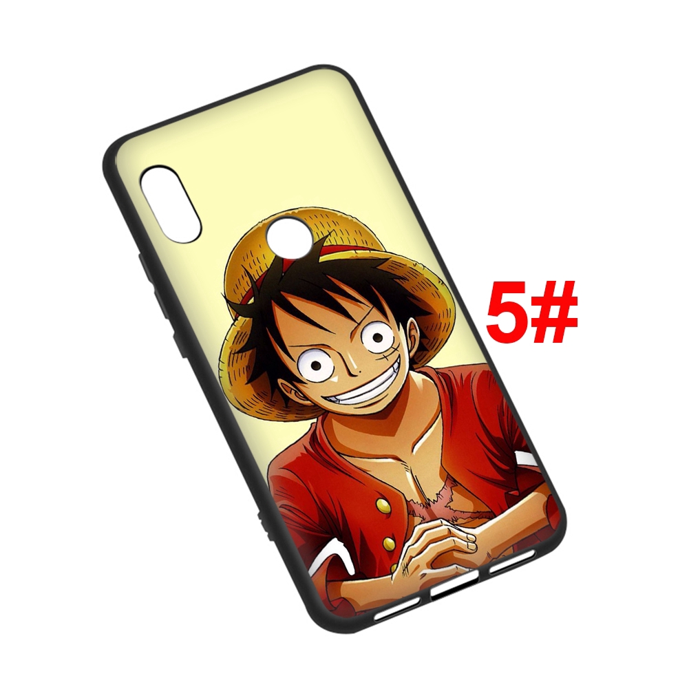 Ốp điện thoại mềm in hình anime One Piece cực chất cho Xiaomi Mi 8 SE 9 SE A2 Lite 8 Lite A1 F1 5X 6X Max 3