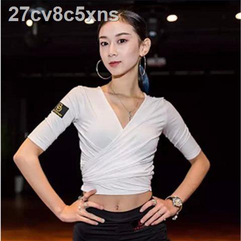 (Date mới)∏✺♧Phân chia trang phục khiêu vũ Latinh dành cho người lớn quần áo mùa thu và đông nữ sinh viên nhảy hiện đại