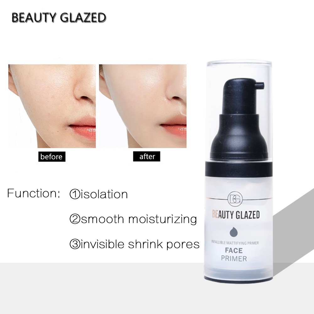 BEAUTY GLAZED dưỡng ẩm và se khít lỗ chân lông trước khi trang điểm