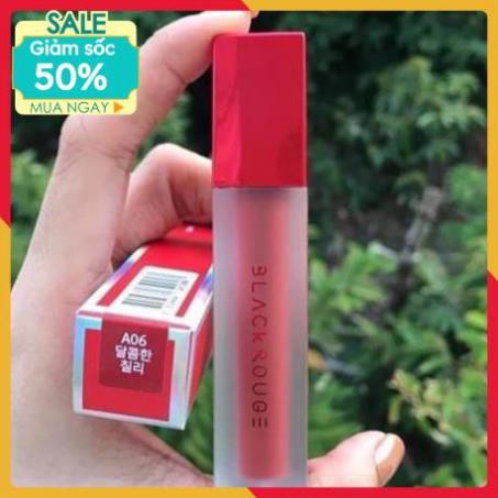 ❤SALE TO 50%❤ Son Black Rouge A06 ⚡️𝑯𝒂̀𝒏𝒈 𝑯𝒂𝒏𝒅𝒎𝒂𝒅𝒆⚡️ Màu Đỏ Gạch. | BigBuy360 - bigbuy360.vn