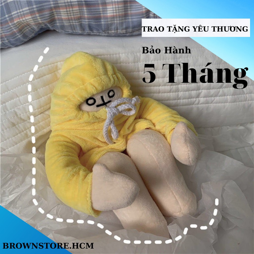 Gấu Bông Người Chuối Trầm Cảm Banaman Dễ Thương  | BrownStore