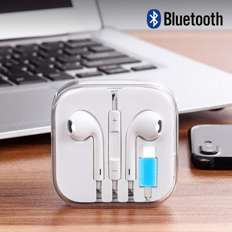 (HCM) Tai nghe cổng lightning cho Iphone 6/7/8 zin, kết nối bluetooth bảo hành 3 tháng