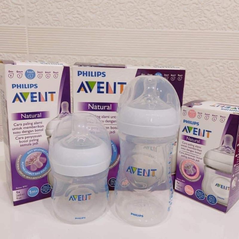 Bình sữa Philips Avent nhựa PP an toàn, mô phỏng tự nhiên