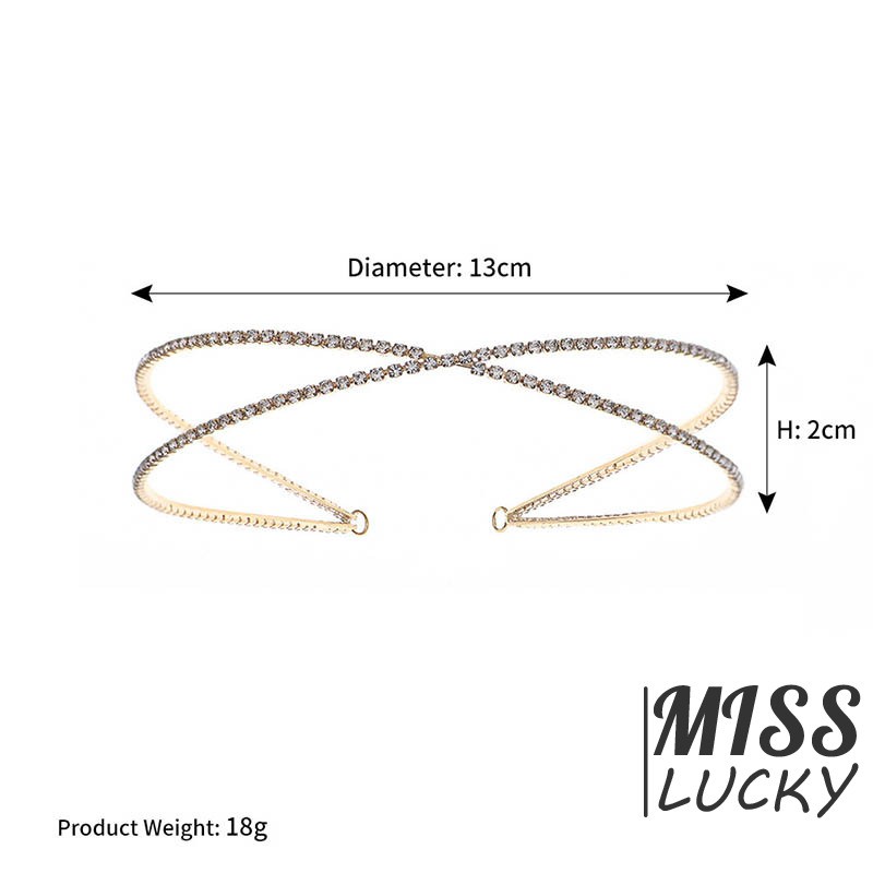 Cài tóc đính đá thời trang dành cho nữ