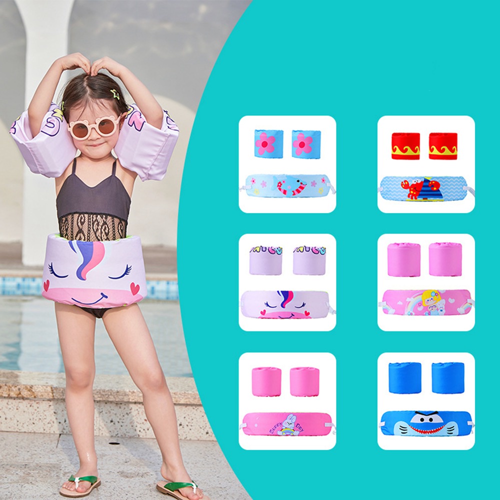 Áo Phao Cứu Sinh Kiểu Hoạt Hình Xinh Xắn Dành Cho Bé