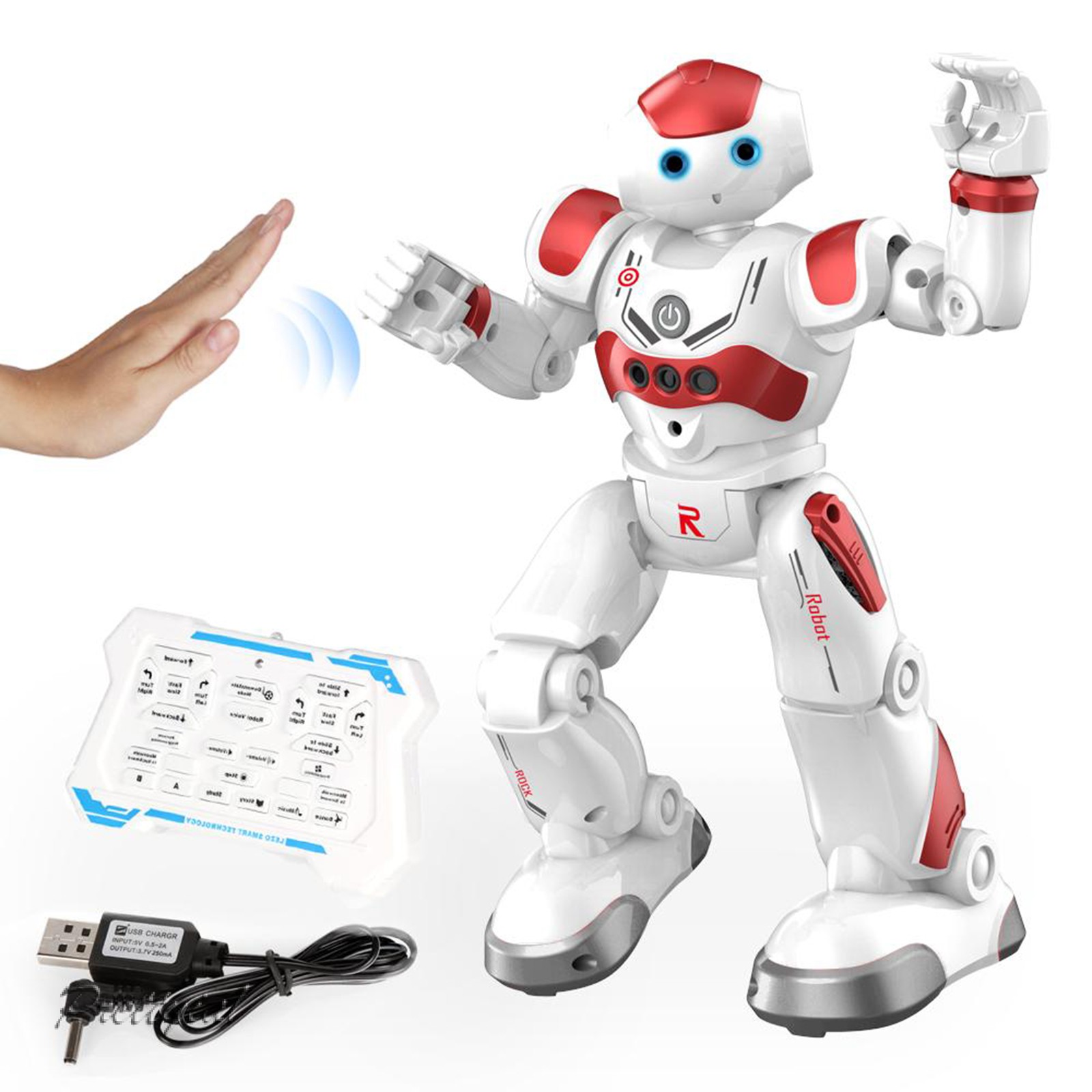 RC Robot Đồ Chơi Thông Minh Điều Khiển Từ Xa Tương Tác Cho Bé 4 5 6 7 8 9 Tuổi