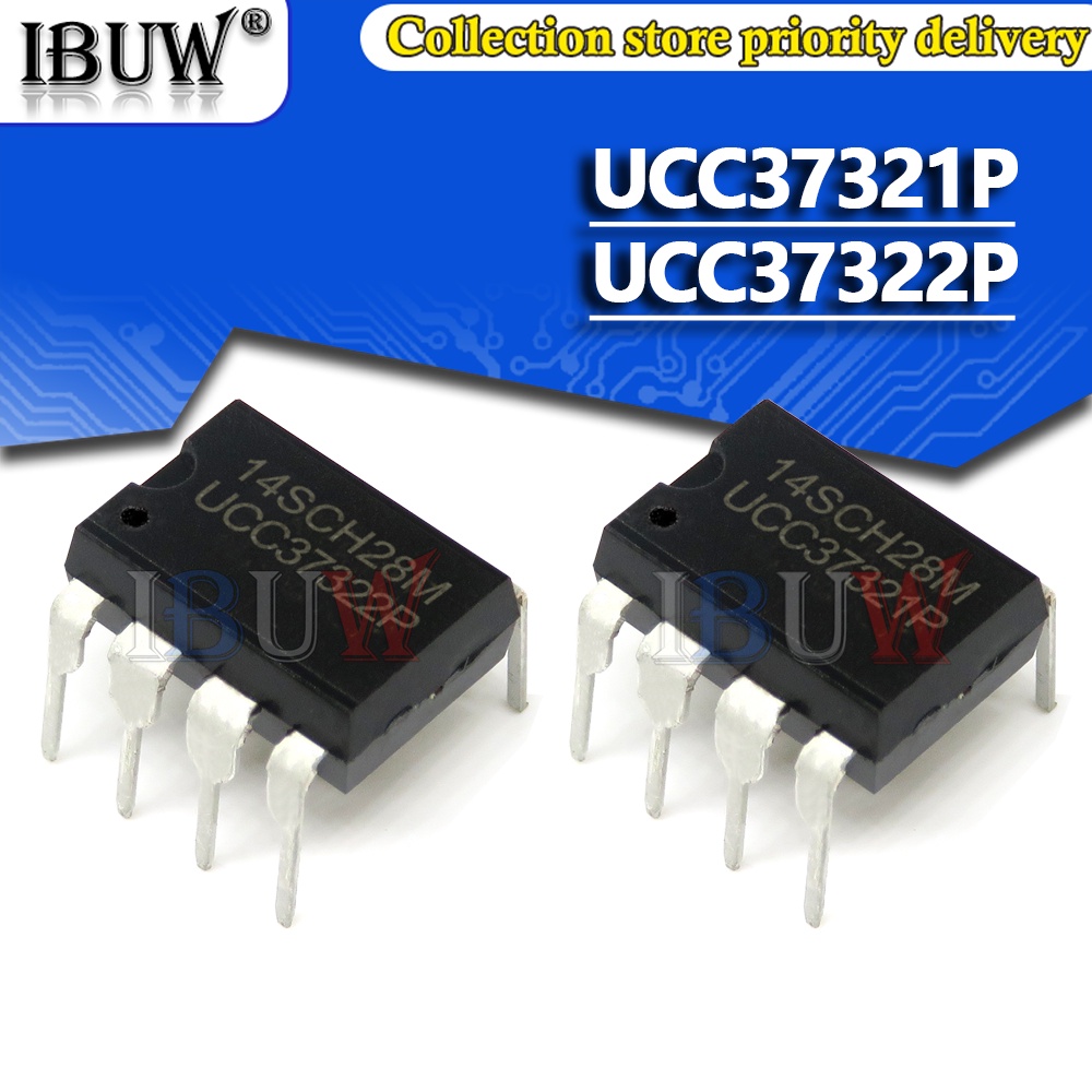 Bộ 5 Chip Điện Tử UCC37322P DIP-8 UCC37322 DIP 37322P DIP8 UCC37321P UCC37321