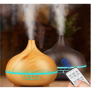 MÁY KHUẾCH TÁN TINH DẦU VÂN GỖ CAO CẤP 500ML
