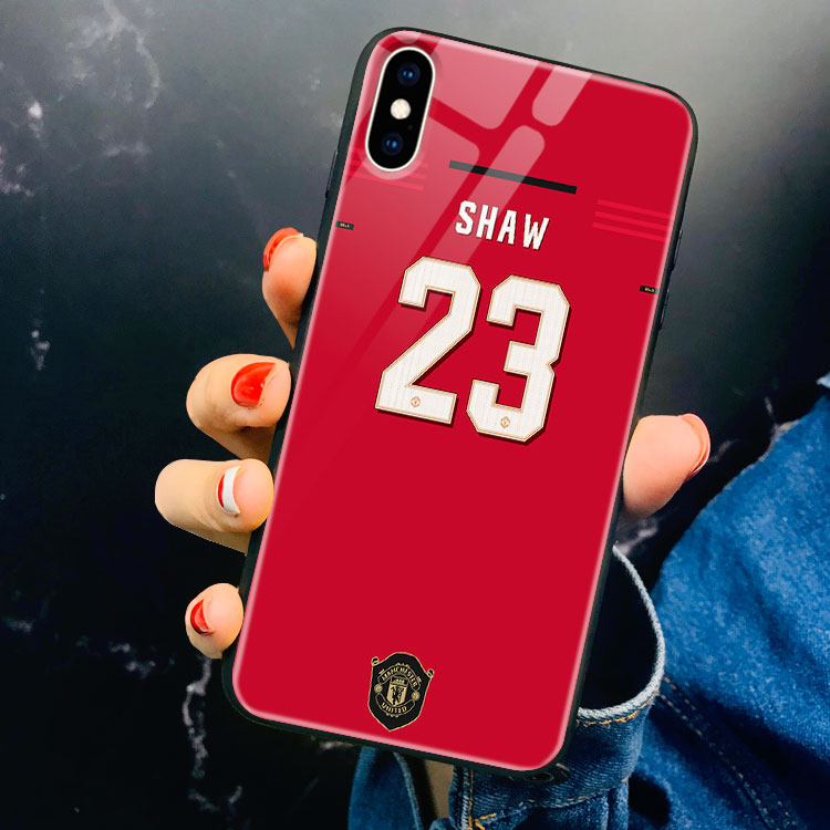 Ốp Đt Dễ Thương Ip 8 In Hình Cầu Thủ Manchester United PHONECASEP Ip 6 6S 6Plus 7 8 Plus X Xr Xs Max 11 Pro Max