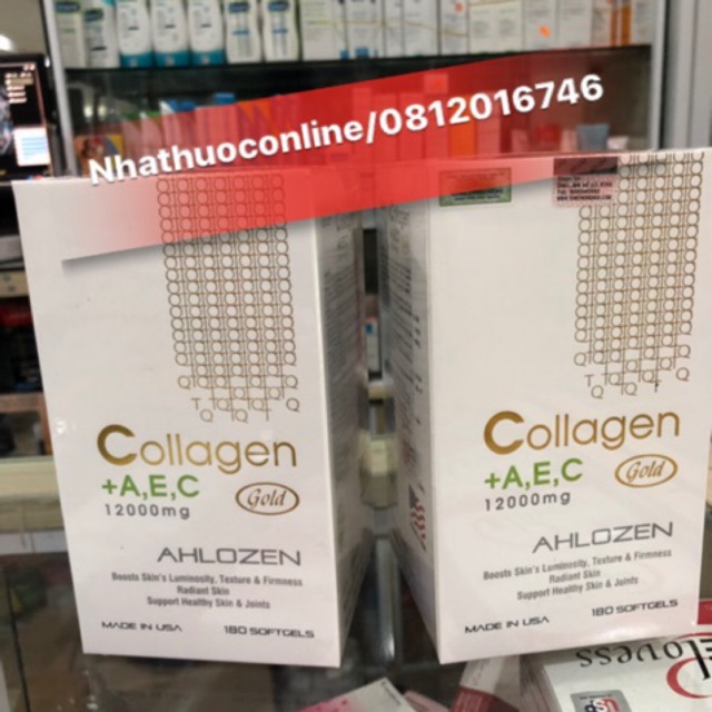 ✅COLLAGEN AEC 12000mg HỖ TRỢ DA,LÀM ĐẸP DA (date 2022)