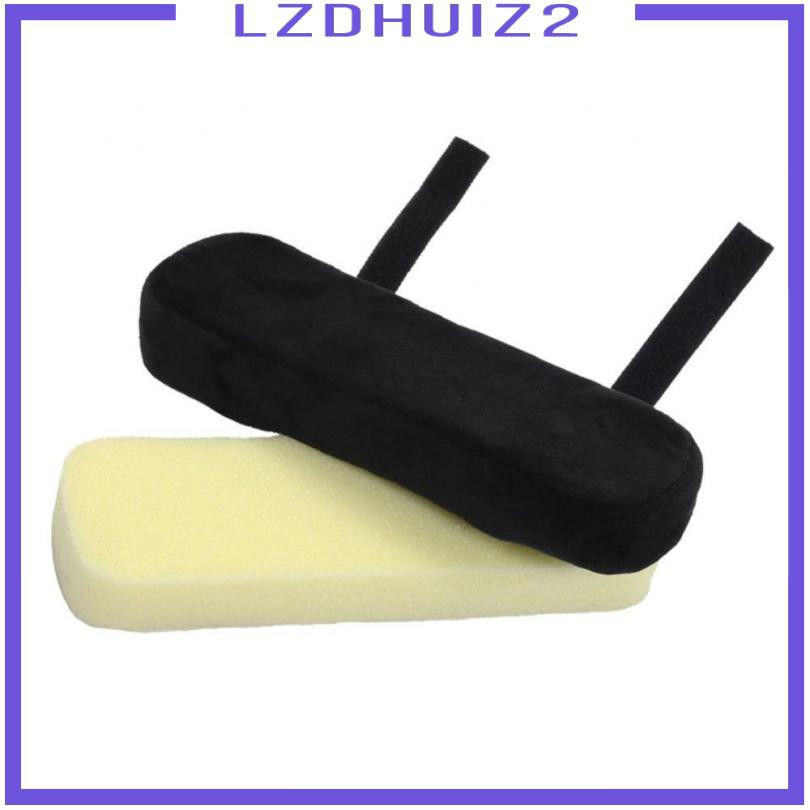 Bộ 2 Đệm Bọc Tay Vịn Ghế Ngồi Bằng Memory Foam Mềm Mại Co Giãn Tiện Dụng