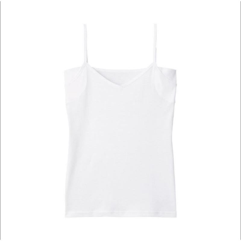 Áo 2 dây Uni AIRism Acetri Camisole có đệm thấm mồ hôi