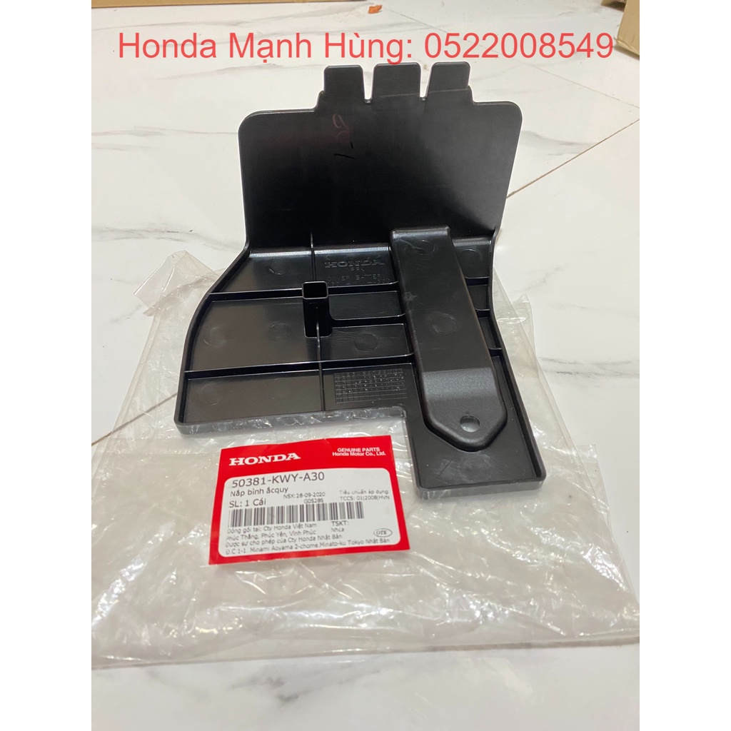 Nắp bình ắc quy HONDA WAVE A100. 50381KWYA30