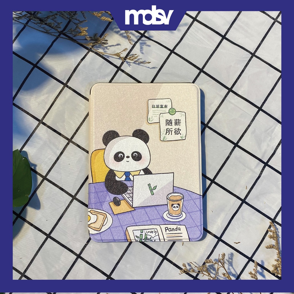 Bao da cover cho máy đọc sách Kindle Paperwhite 5 case silicon HỌA TIẾT XINH XỈU