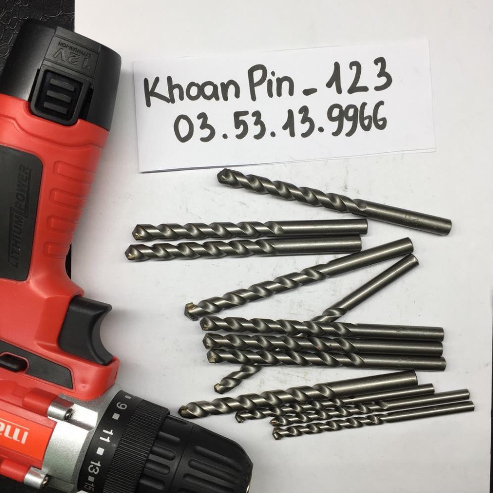 Mũi khoan bê tông bằng hợp kim cứng siêu dày loại 6-8-10mm có sẵn