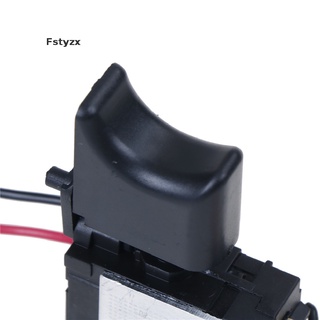 Fstyzx DC 7.2-24V Electric Drill Dustproof Speed Control Push Button Trigger Switch FY