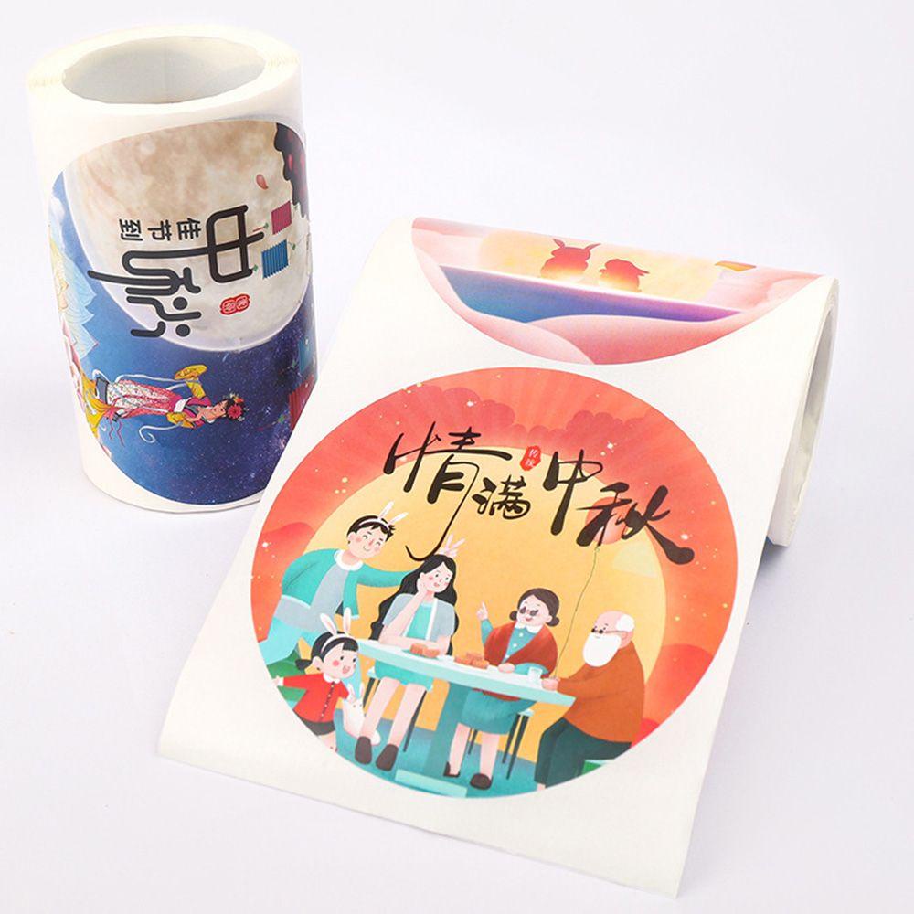 Nhãn Dán Trang Trí Hộp Quà Thủ Công DIY Dành Cho Trẻ Em