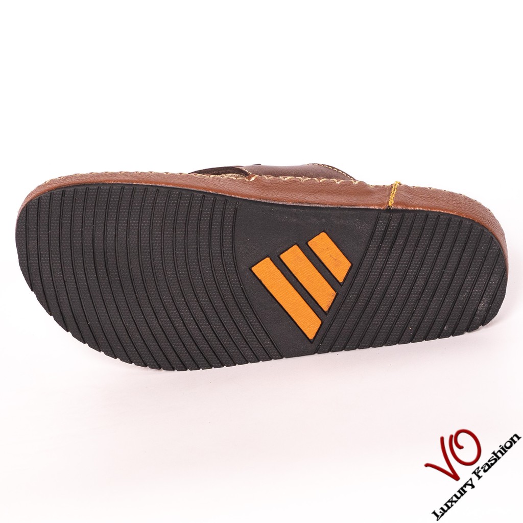 Dép da bò xỏ ngón trẻ trung VO Shoes_ DT540