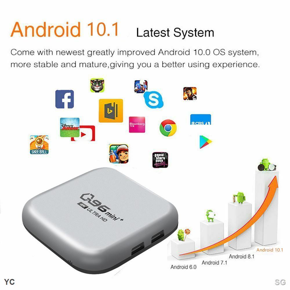 8gb + 128GB + 4K H. Đầu TV Box 265 Conjunto S905L LõI Tứ Amlogic mini Android 10.1