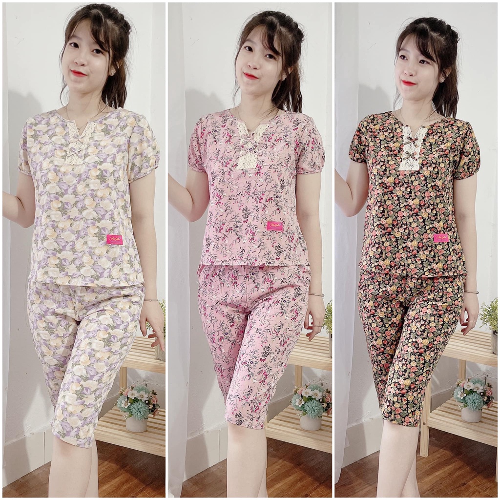 đồ bộ mặc nhà chất lụa