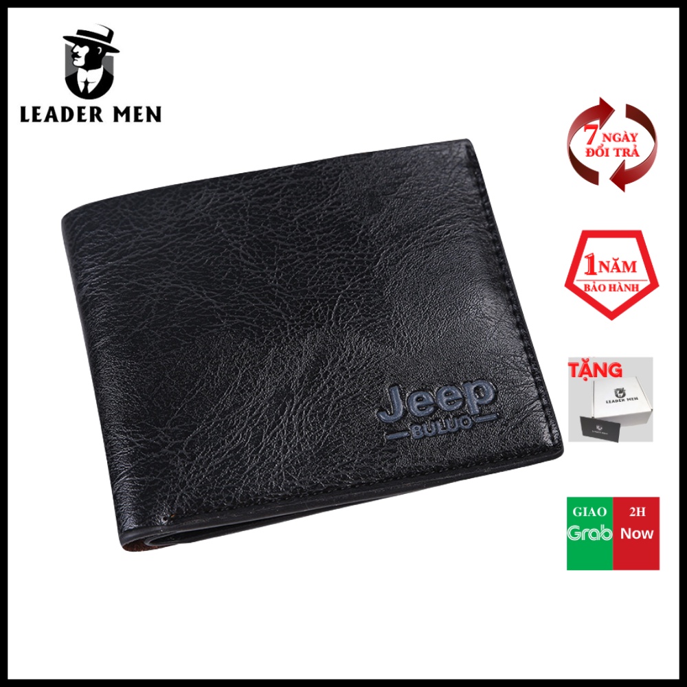 Ví Nam Mini LMEN-K9 Da Pu Thiết Kế Nhiều Ngăn Đựng Thẻ,Giấy TờTiền Đa Năng Tiện Lợi - Bóp Da Nam mang Phong Cách Classic