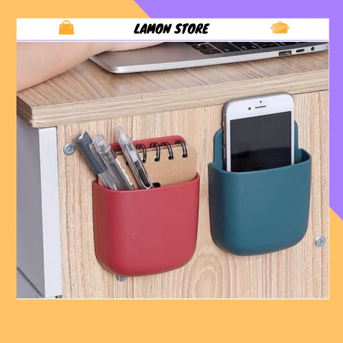 ⚡HÀNG MỚI VỀ⚡ Khay Giá để remote dán tường Giá Đỡ Điều Khiển Từ Xa Gắn Tường Siêu bền 88246 Lamon Store