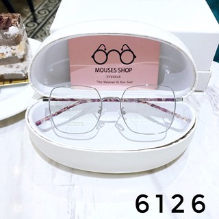 Gọng kính vuông lục giác Titan Mã 6126_Gọng kính cao cấp_Bảo hành kính 24 tháng