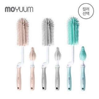 Cọ rửa bình sữa Sillicon Hàn Quốc MOYUUM (MÀU NGẪU NHIÊN)