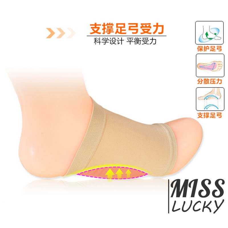 Cặp băng quấn lòng bàn chân làm bằng silicone mềm giảm đau cho người bị viêm khớp