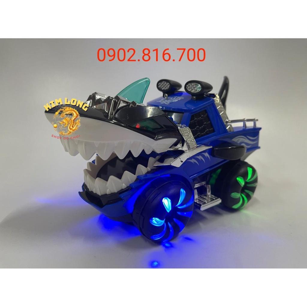 Đồ chơi lồng đèn trung thu cho bé trai hình XE ĐUA cá tặng pin có đèn và nhạc quà tặng trung thu