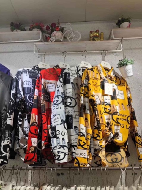 Combo Sơ mi lụa quảng châu