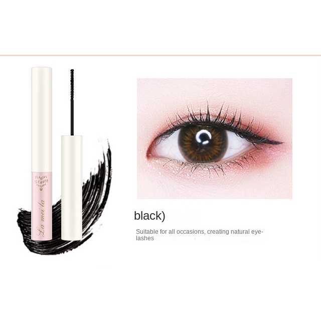 Mascara Đầu Mảnh Chống Thấm Nước Lâu Trôi Không Nhòe Chuốt Dài Dày Và Cong Mi