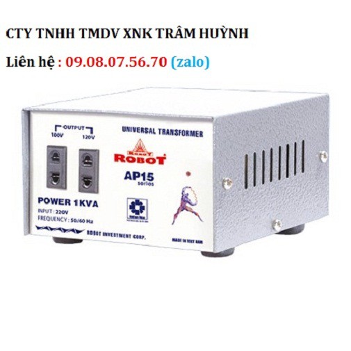 Biến thế đổi điện Robot 1 pha 600VA