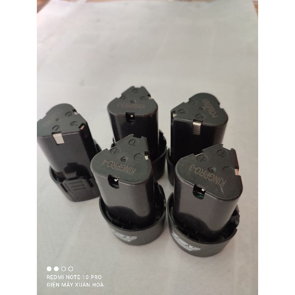 Pin máy khoan, Pin li-on 12v 1500mAh - Khoan pin.  bắt vít pin, pin 12v.