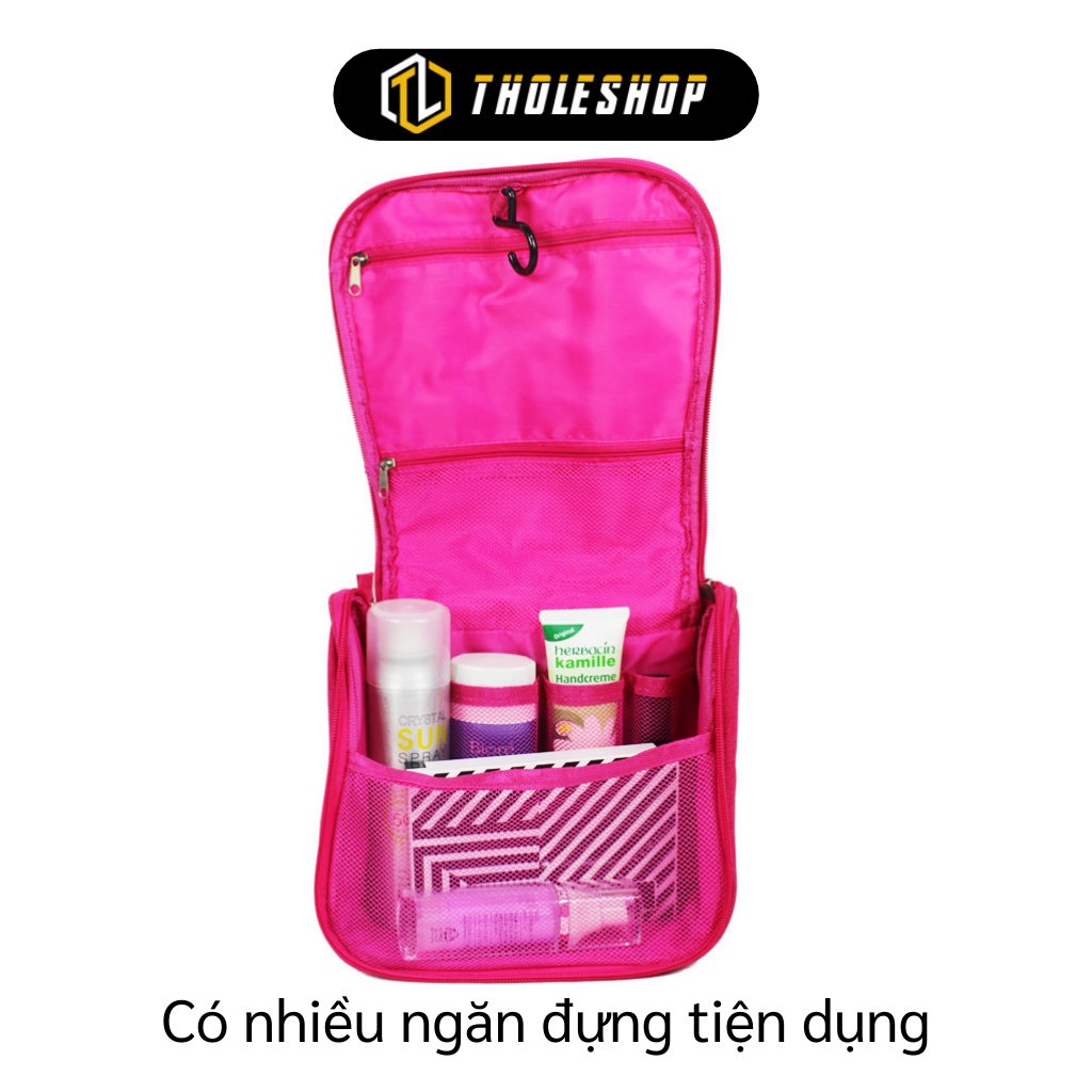 Túi Đựng Mỹ Phẩm - Túi Đựng Đồ Trang Điểm Du Lịch Đa Năng Có Móc Treo TravelBag 7919