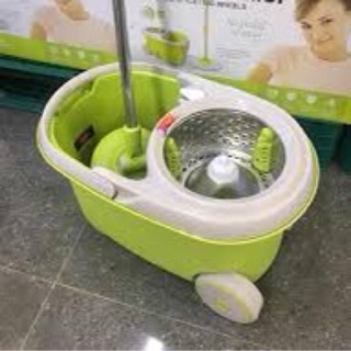 Bộ lau nhà xoay tay 360 độ lock&lock-mop-l003