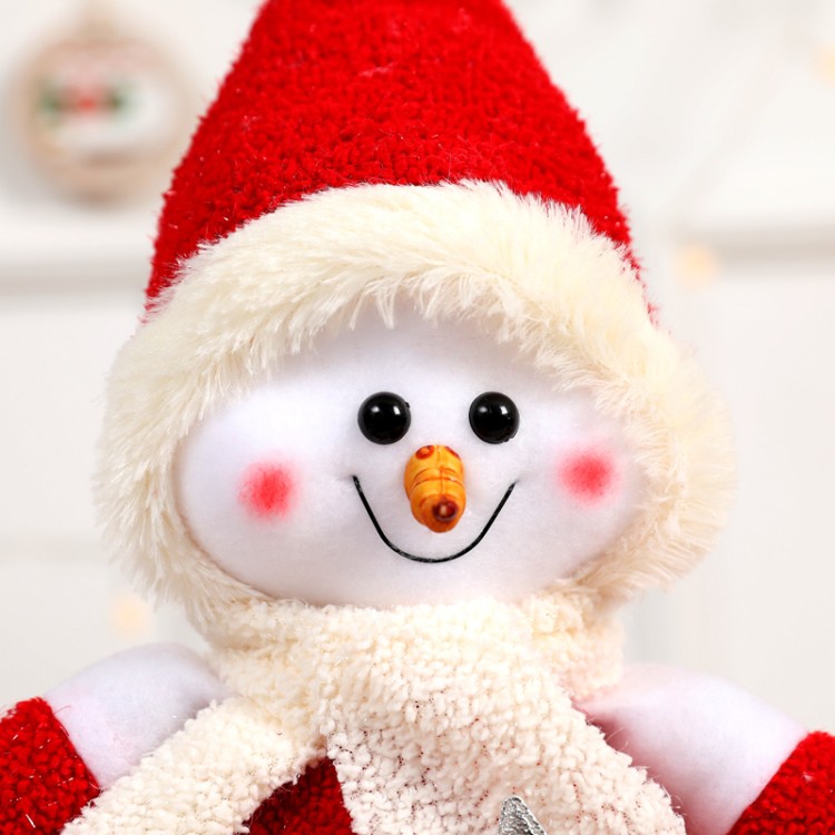 Người tuyết - Ông già Noel cao 18cm trang trí Giáng sinh
